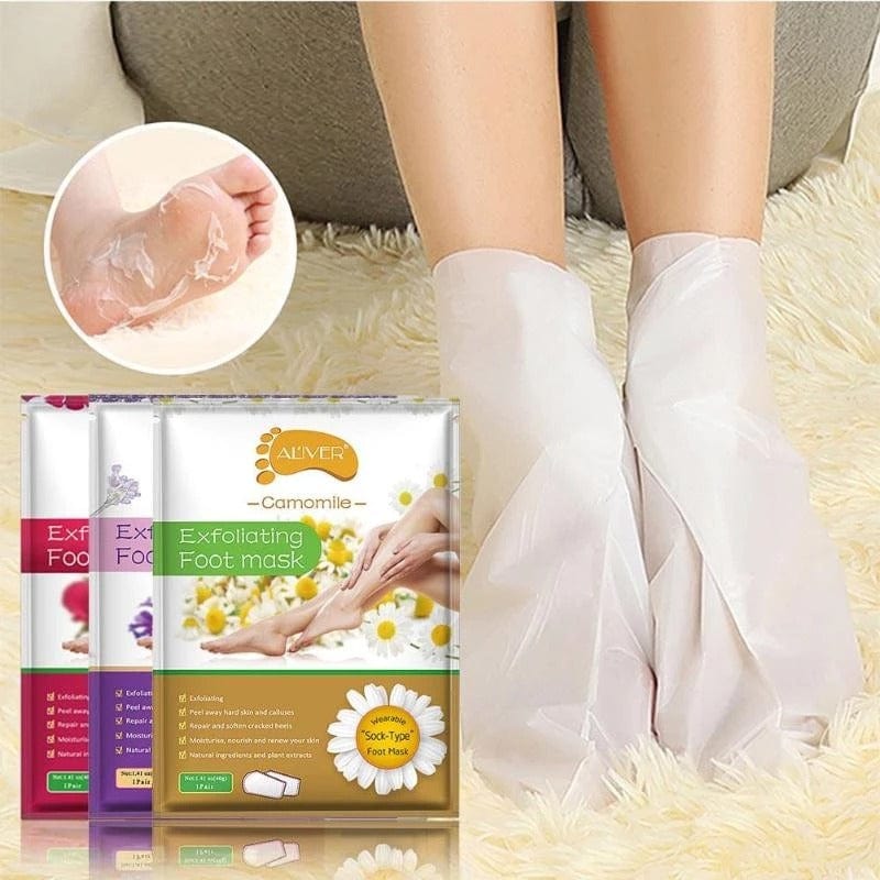 DeeTrade 2pcs/bag Exfoliating Foot Mask Feet