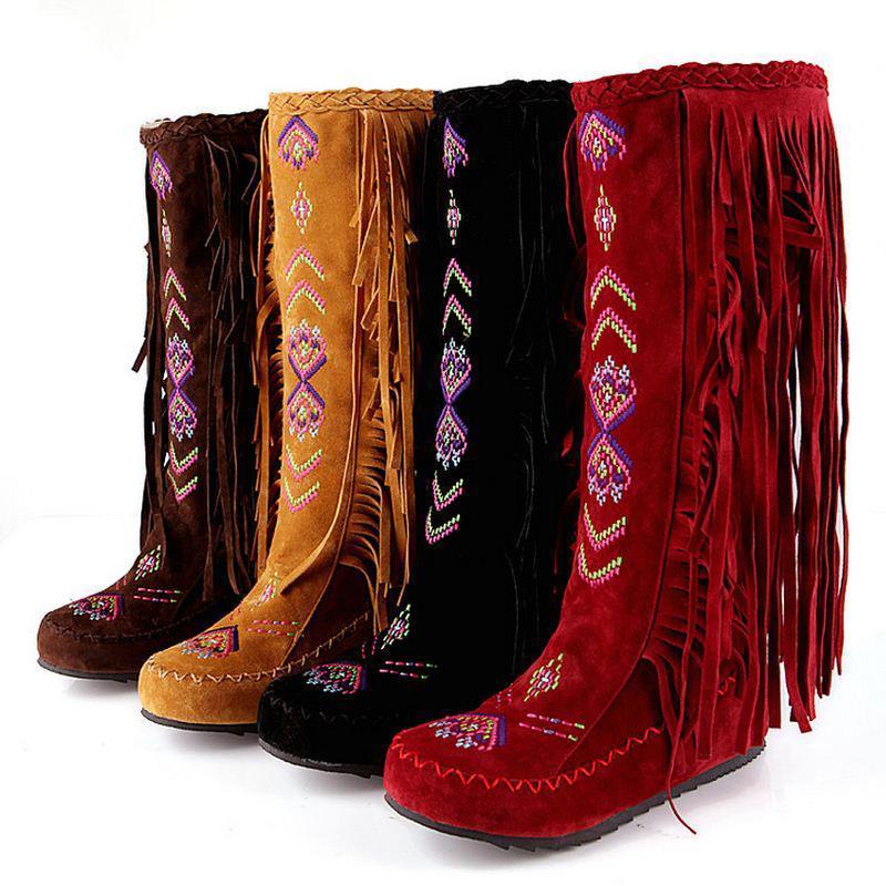 DeeTrade Boots High Top Moccasins (4 colors)