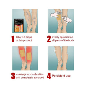 DeeTrade Foot Care Varicose Vein Healing Patches