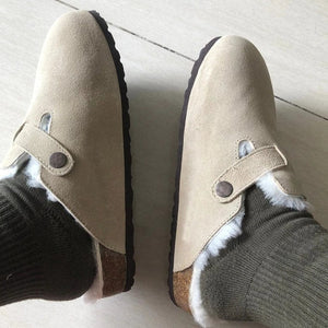 DeeTrade Loafers Flat Bottom Comfortable Half Slippers