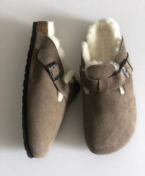 DeeTrade Loafers Flat Bottom Comfortable Half Slippers